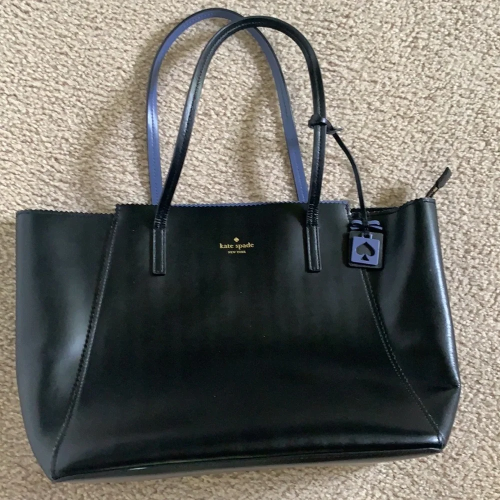 KATE SPADE LARGE BLACK TOTE